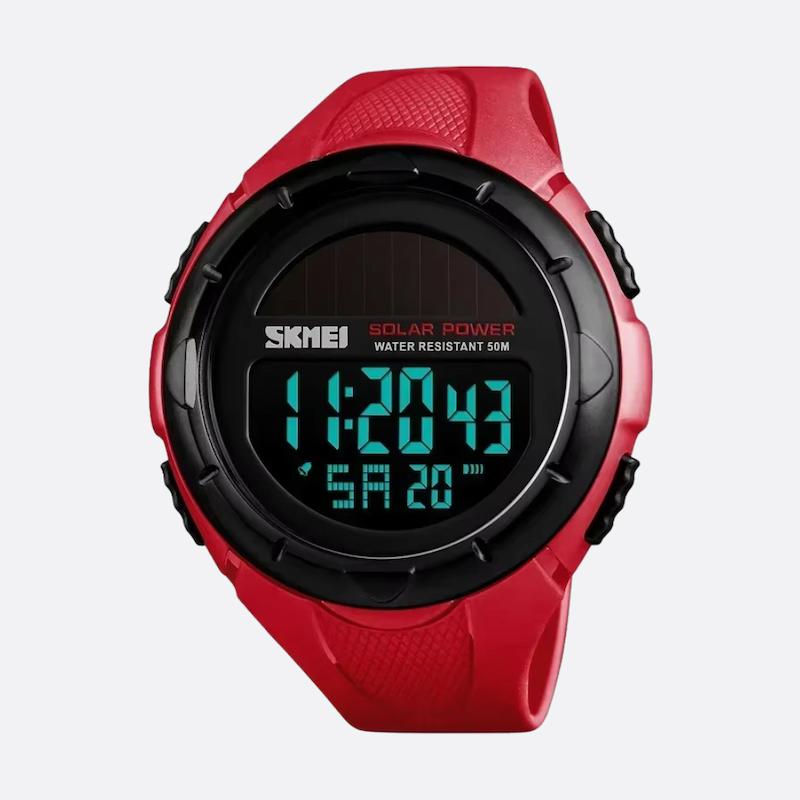Montre Solaire Digitale Homme, Multifonctions - vue 2 - Montrelio