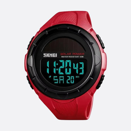 Montre Solaire Digitale Homme, Multifonctions - vue 2 - Montrelio
