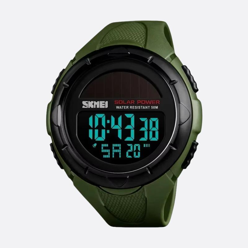 Montre Solaire Digitale Homme, Multifonctions - vue 4 - Montrelio