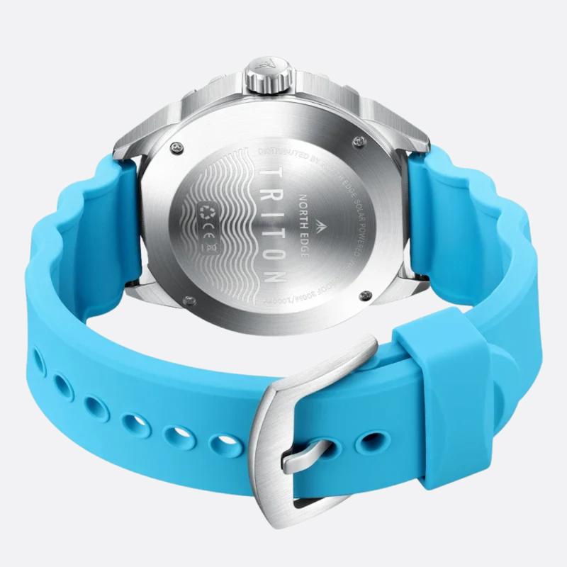 Montre Solaire Homme Plongée, 300M Étanche - vue 3 - Montrelio