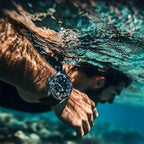 Montre Solaire Homme Plongée, 300M Étanche - vue 5 - Montrelio