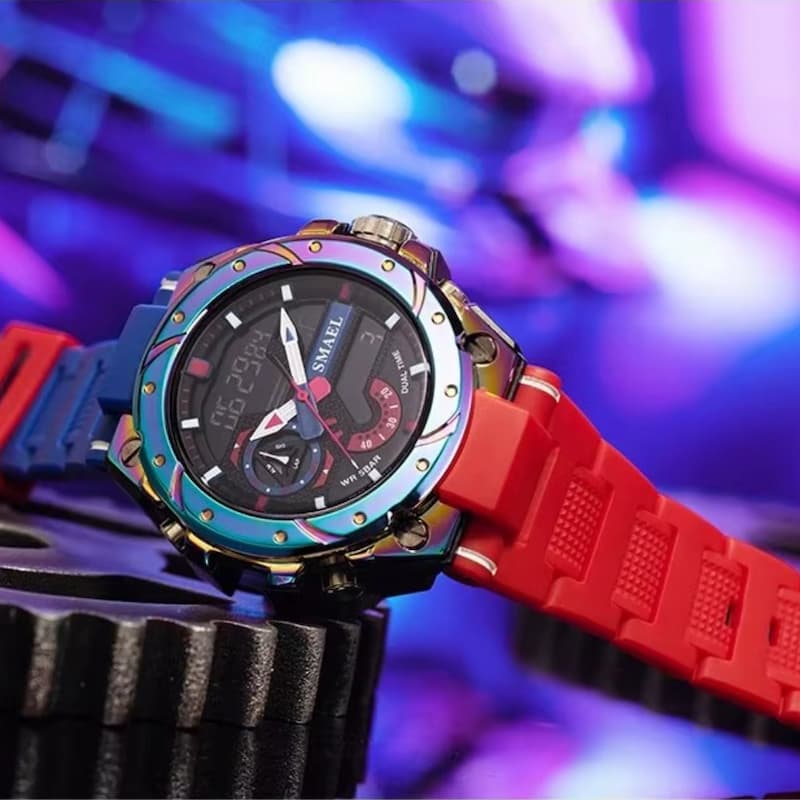 Montre sport chronographe homme à double affichage - vue 5 - Montrelio
