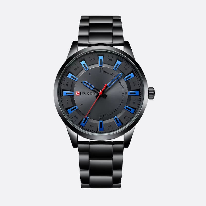 Montre Sport Chronographe Homme Acier Inoxydable - vue 1 - Montrelio