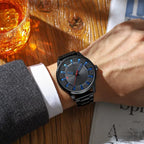 Montre Sport Chronographe Homme Acier Inoxydable - vue 2 - Montrelio