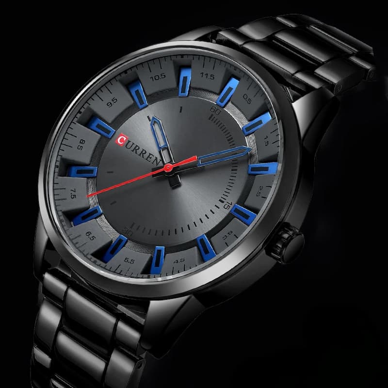 Montre Sport Chronographe Homme Acier Inoxydable - vue 4 - Montrelio