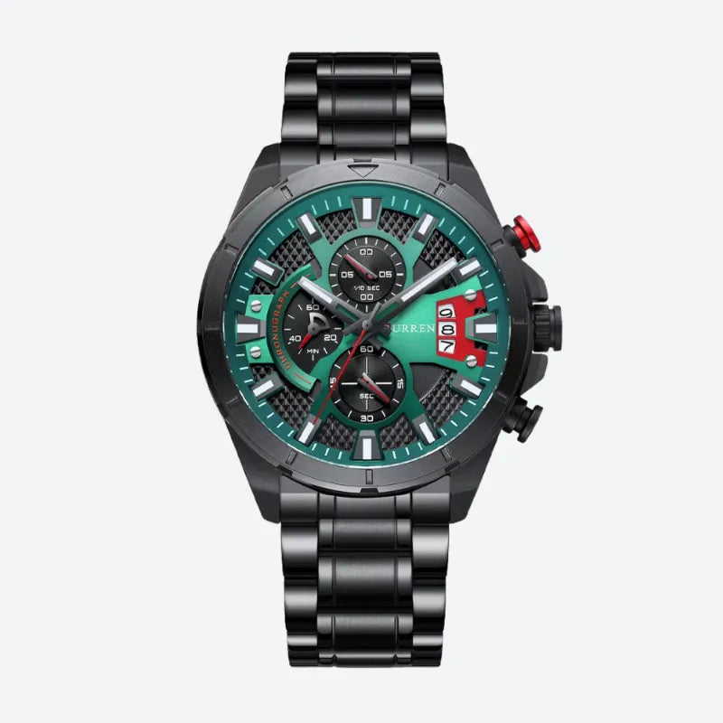 Montre Sport Chronographe Homme Style Racing - vue 1 - Montrelio