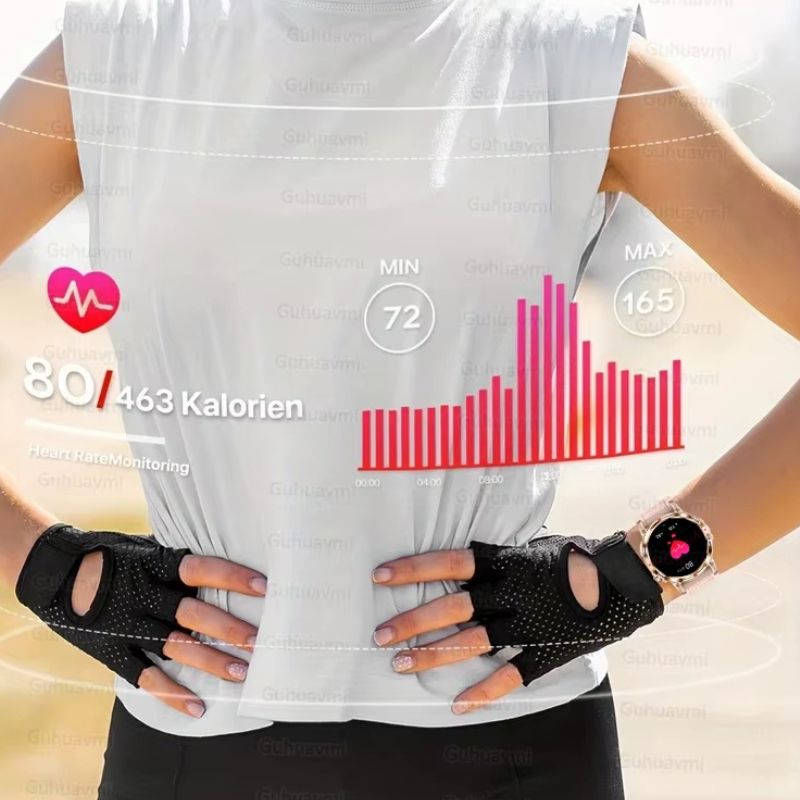 Montre Sport Connectée Femme GPS Ergonomique - vue 2 - Montrelio
