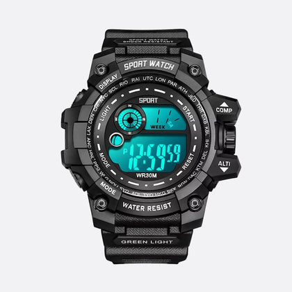 Montre Sport Digitale Homme 50 mm Robuste