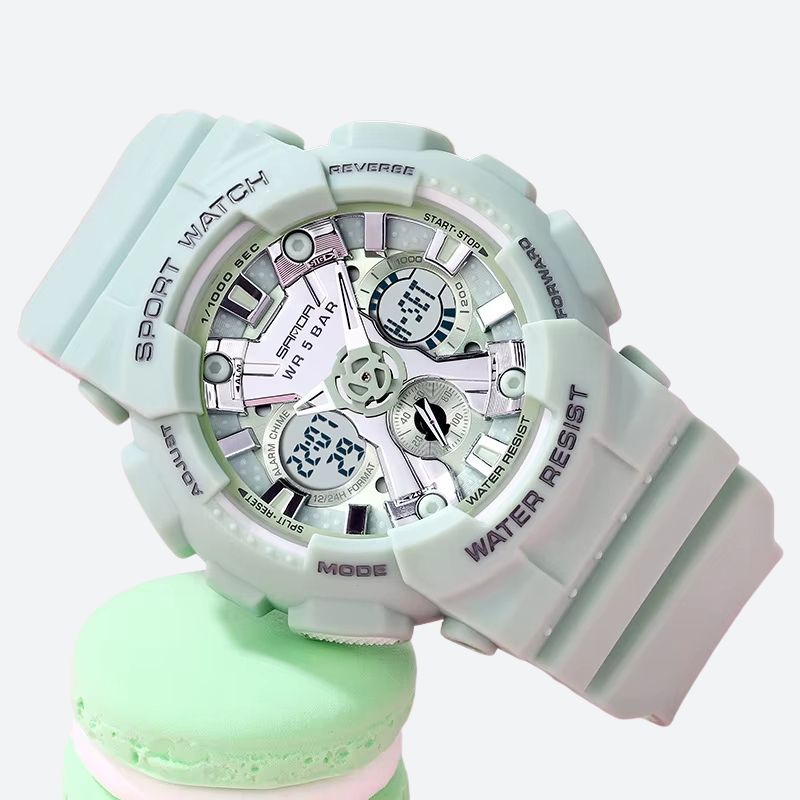 Montre Sport Femme Digitale Robuste Antichoc - vue 3 - Montrelio