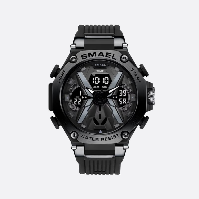 Montre Sport Homme Double Affichage Analogique et Digital - vue 1 - Montrelio