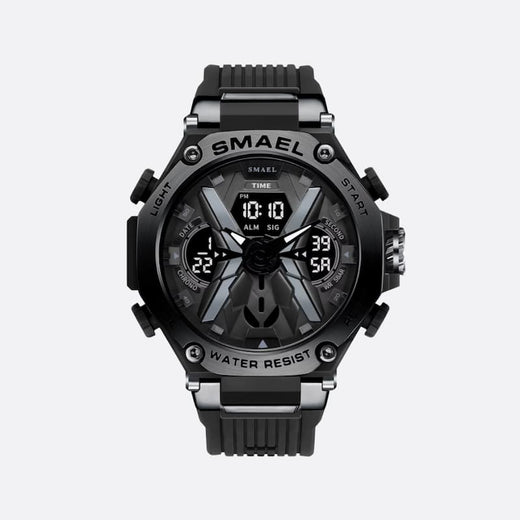 Montre Sport Homme Double Affichage Analogique et Digital