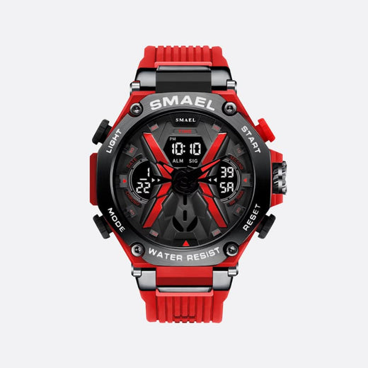 Montre Sport Homme Double Affichage Analogique et Digital