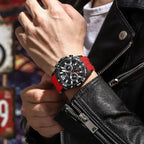 Montre Sport Homme Quartz Chronographe Style Racing - vue 3 - Montrelio