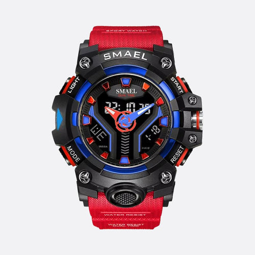 Montre Sport Multifonction Homme Quartz Analogique et Digital - vue 1 - Montrelio