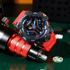 Montre Sport Multifonction Homme Quartz Analogique et Digital - vue 5 - Montrelio