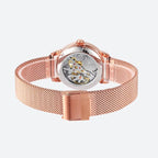 Montre Squelette Femme Automatique Maille Milanaise - vue 6 - Montrelio