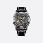 Montre Squelette Homme Automatique Design Gravé - vue 1 - Montrelio