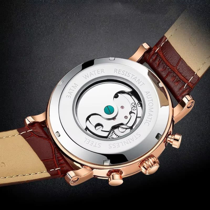 Montre Squelette Homme Tourbillon et Phase de Lune - vue 6 - Montrelio