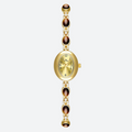 Montre Vintage Femme Bracelet Maille et Cabochons - vue 1 - Montrelio