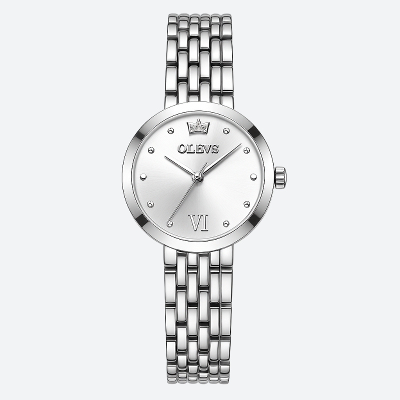Montre Vintage Femme Dorée Quartz Acier - vue 3 - Montrelio