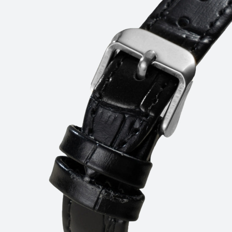 Montre Vintage Femme Forme Irrégulière Saphir - vue 3 - Montrelio