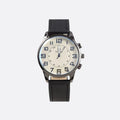 Montre Vintage Homme Quartz Classique Bracelet Cuir - vue 4 - Montrelio