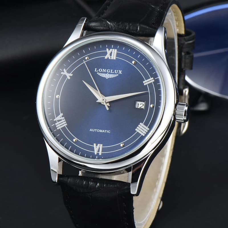 Montre Vintage Mécanique Homme Calendrier Complet - vue 6 - Montrelio