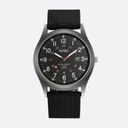 Montre Vintage Militaire Homme Quartz Bracelet Nylon - vue 1 - Montrelio