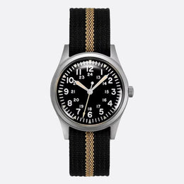 Montre Vintage Militaire Homme Quartz Style Rétro