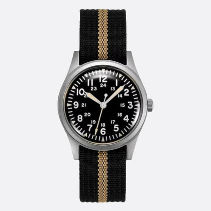 Montre Vintage Militaire Homme Quartz Style Rétro