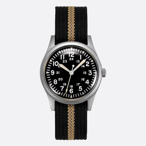 Montre Vintage Militaire Homme Quartz Style Rétro - vue 1 - Montrelio