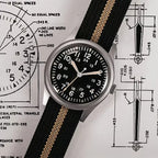 Montre Vintage Militaire Homme Quartz Style Rétro - vue 3 - Montrelio
