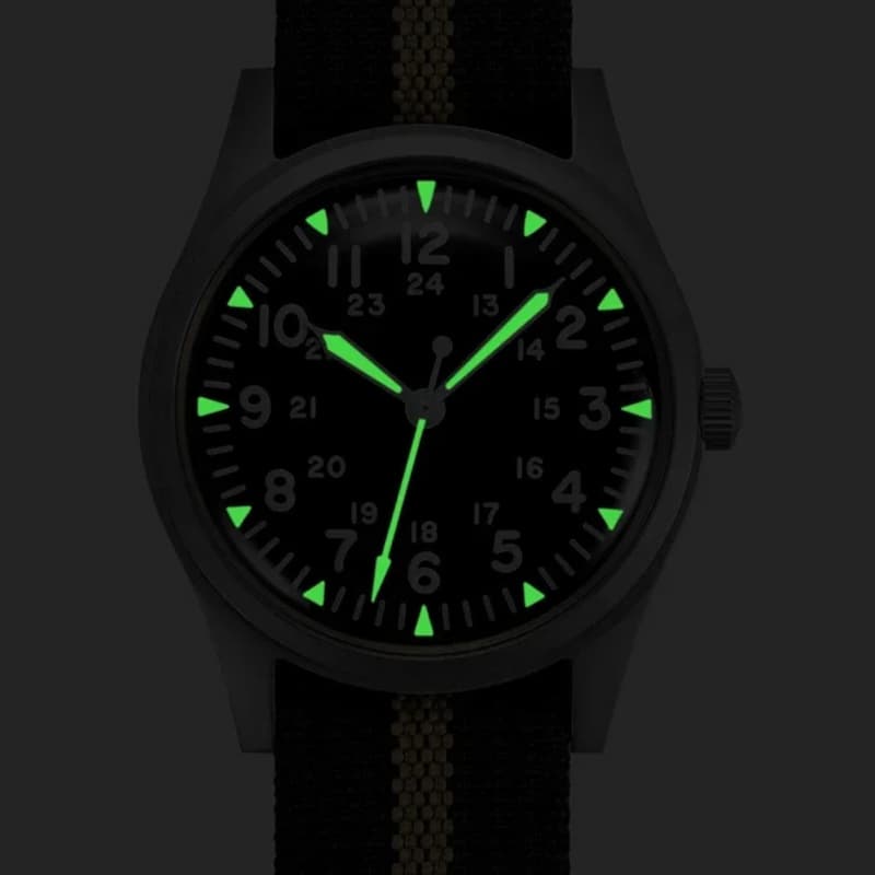Montre Vintage Militaire Homme Quartz Style Rétro - vue 4 - Montrelio
