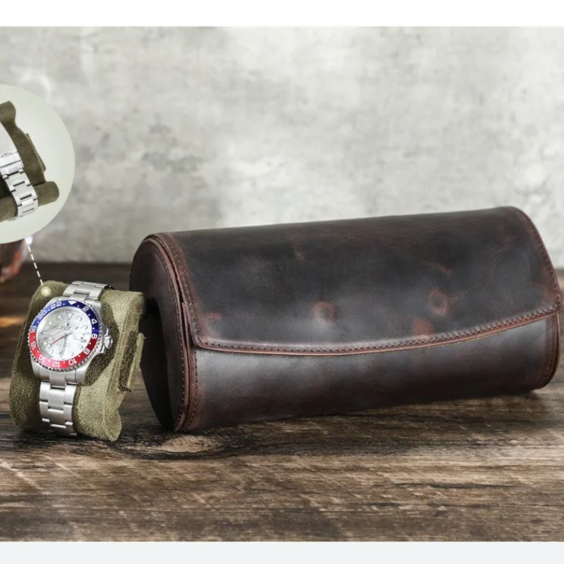 Rouleau à montres vintage au charme rétro